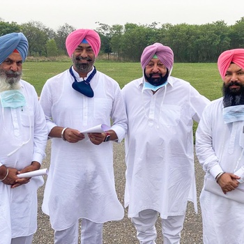 A major setback for AAP in Punjab, 3 MLA joined Congress in presence of CM Amrinder Singh.
