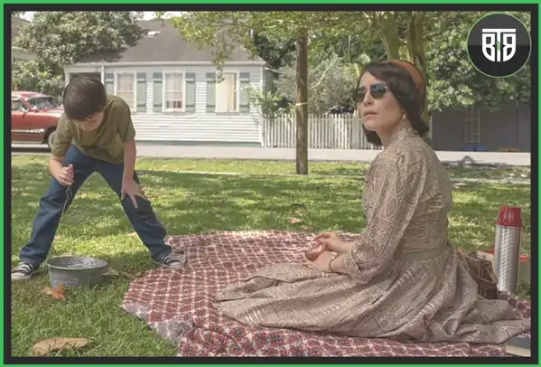 a girl is on picnic with a boy who is playing in The Secrets we keep 2020, new thrillers on hulu