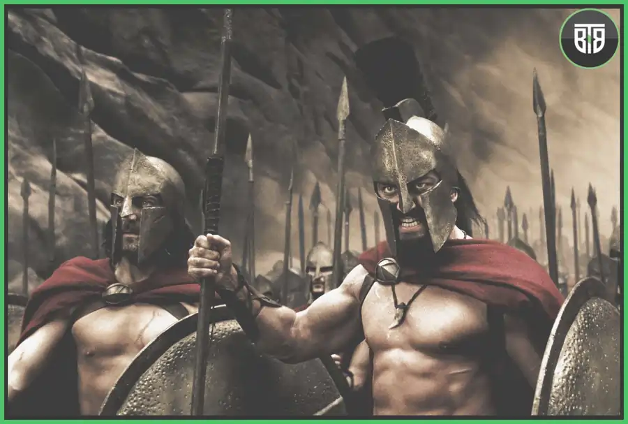 soldiers are ready to fight in 300 (film), Ancient War Movies List