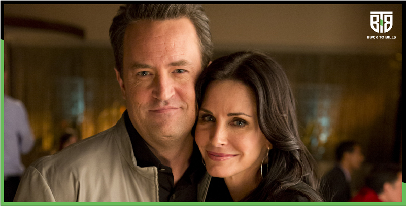 Matthew Perry and Courtney Cox