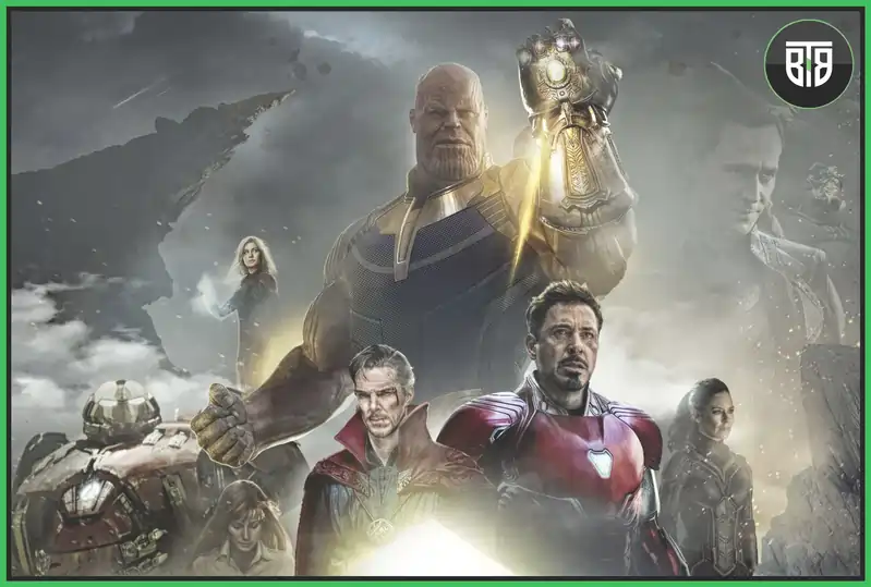 a poster of Avengers: Infinity War 2018, daredevil season 4