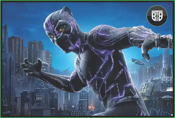 Black Panther is in costume 2017, avengers series