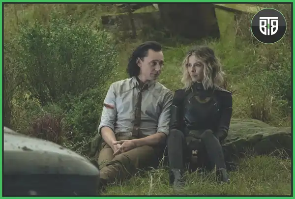Loki is with his girlfriend in Loki Season 1, Marvel Disney plus series 2021, marvel's jessica jones