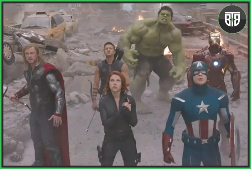 Thor, Iron Man, Captain America is fighting with Loki in Marvels' The Avengers 2013, marvel cinematic universe