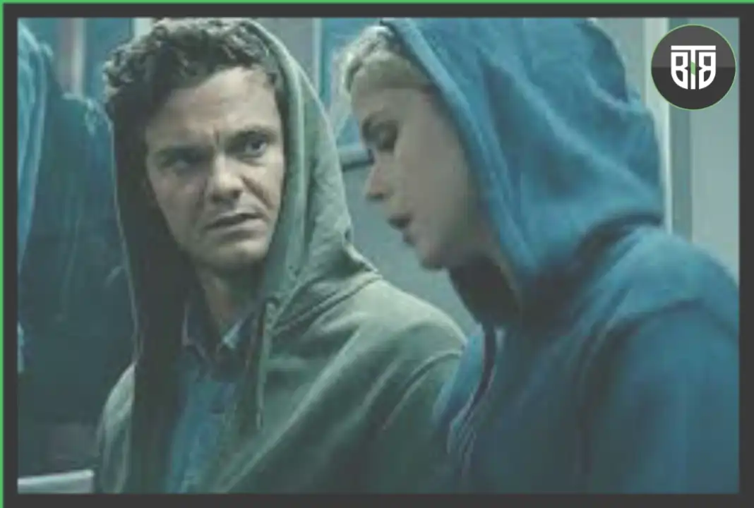 a boy and a girl is discussing something with each other in the TV series The Boys, Episode 1 - The Big Ride
