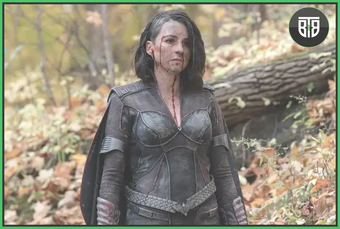 a girl is wounded seriously in a forest in an American Action TV Series The Boys Season 2, Episode 8
