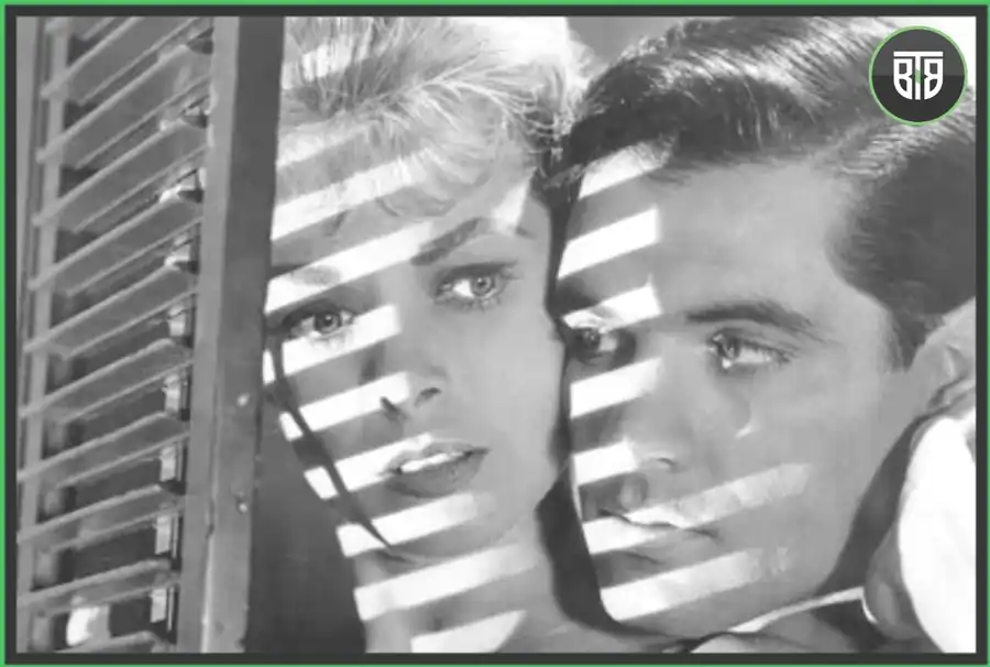a man is loving a girl in Psycho 1960, thriller horror movies