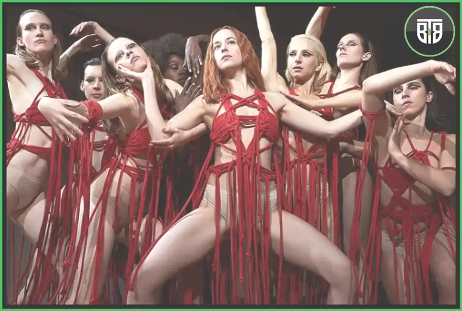 a group of girls is dancing in Suspira 2018, top 5 scariest movies of all time