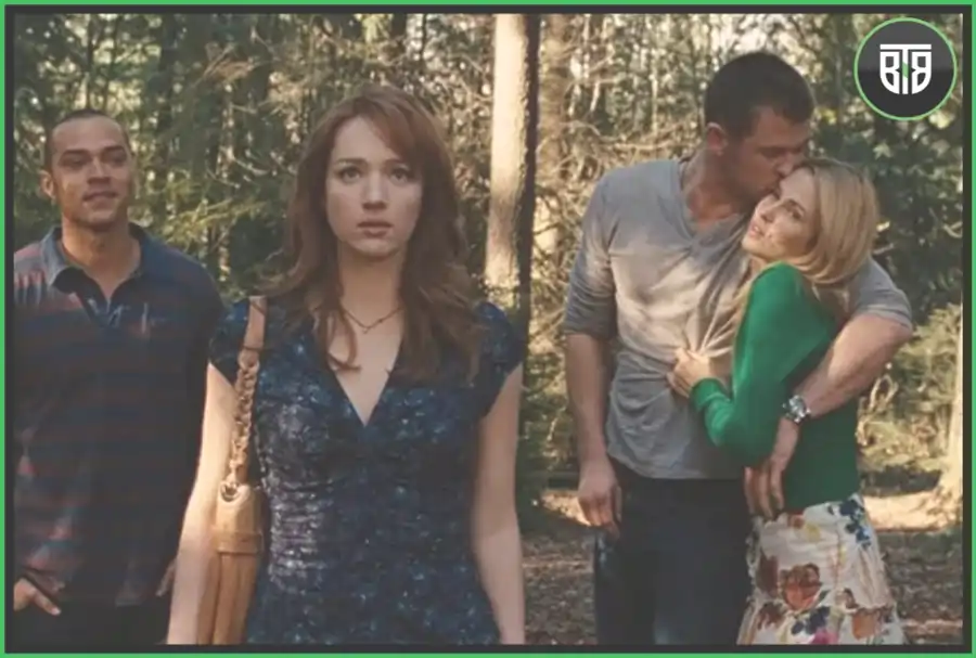 two couples are going in a jungle in The Cabin in the Woods 2011, best halloween movies