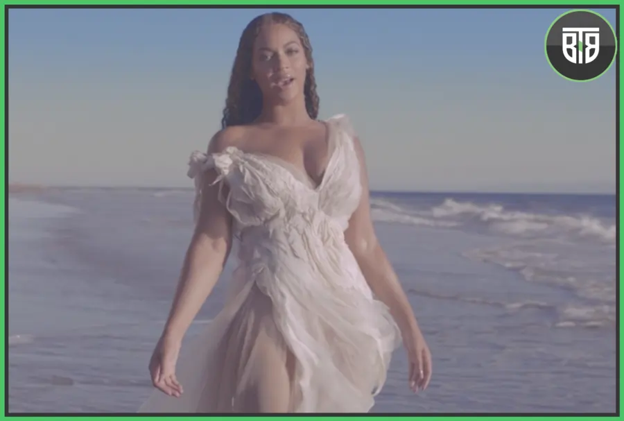 a lady is singing across the beach in Black is King 2020, disney plus best movies
