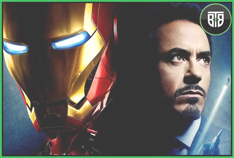 a wallpaper of Iron man 2008, good disney plus movies