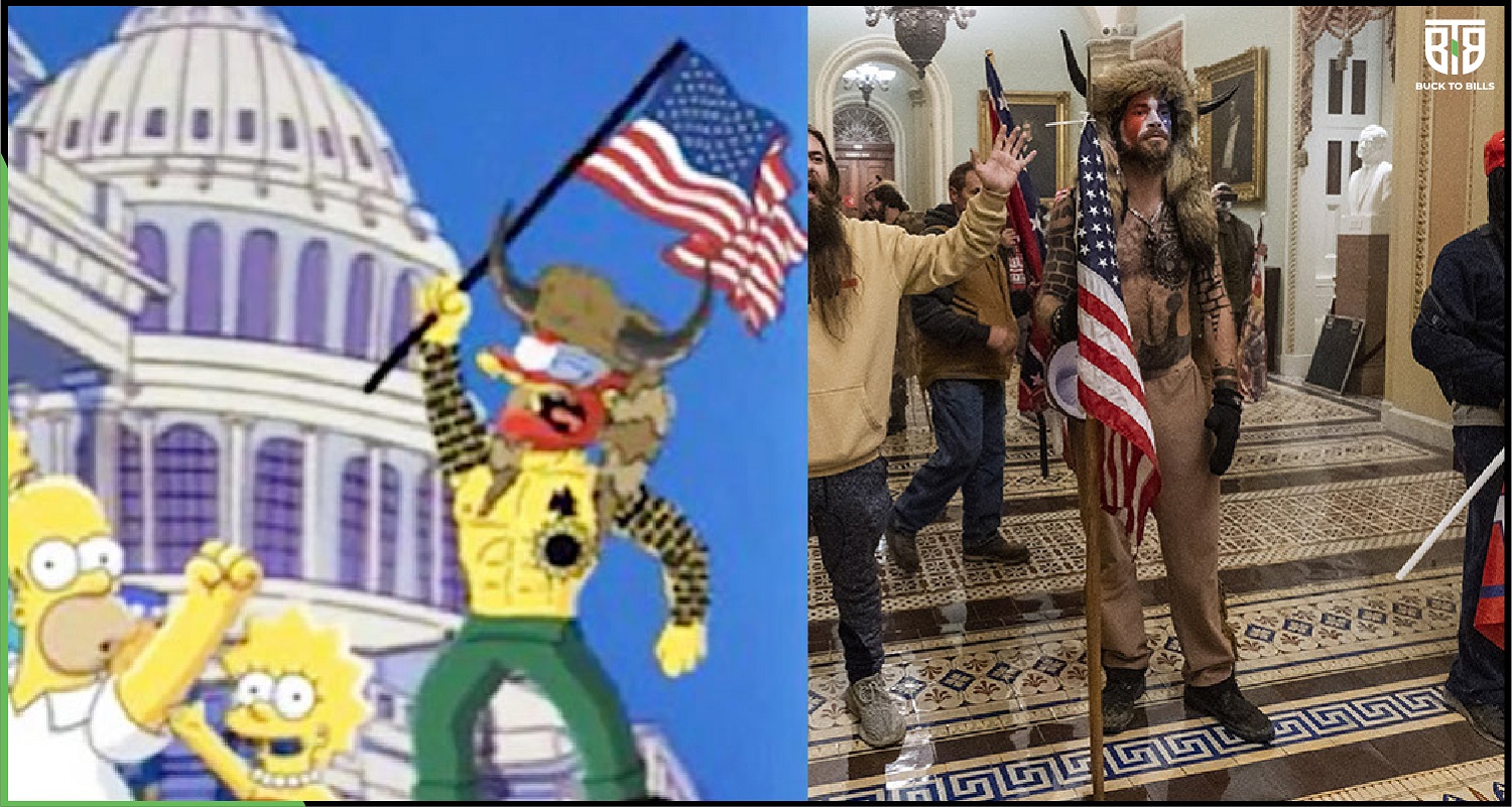 The Simpsons predict Capitol Hill Protests