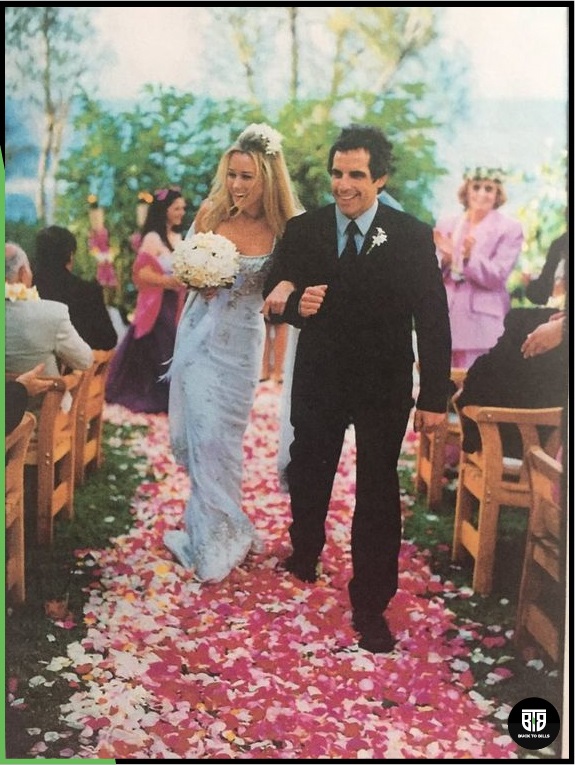 Christine Taylor and Ben Stiller reunite