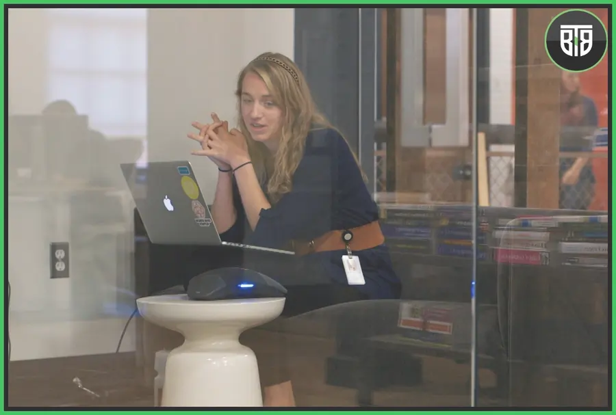 a lady is using laptop in Generation Startup (2016) Documentary startup documentary