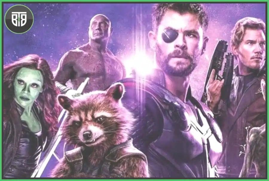 Movies poster of Guardians of the Galaxy Volume 3, sdcc funko