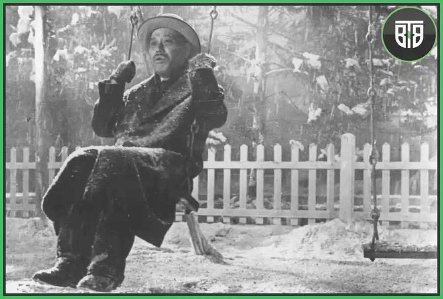 a person is on swing in Ikiru (1952), sad movies to watch
