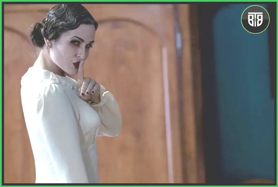 a lady is giving a sign or silence in Insidious (2010 film), best documentaries on hulu