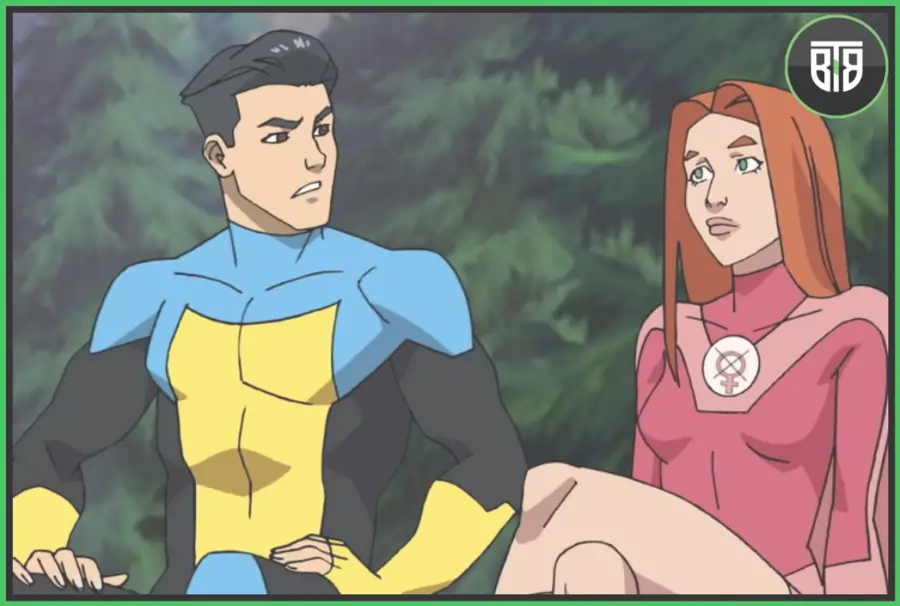 two anime are talking each other in Invincible, best shows of all time
