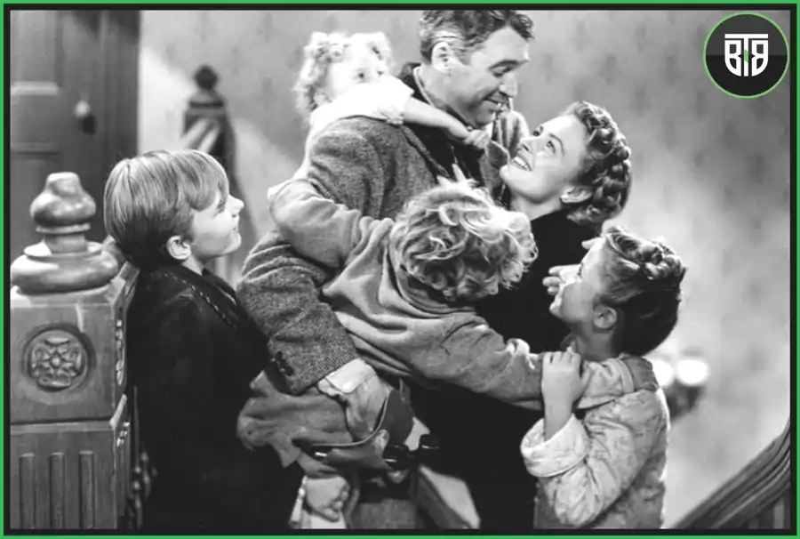 a movie scene of It's a Wonderful Life (1946), romance drama, fantasy movies