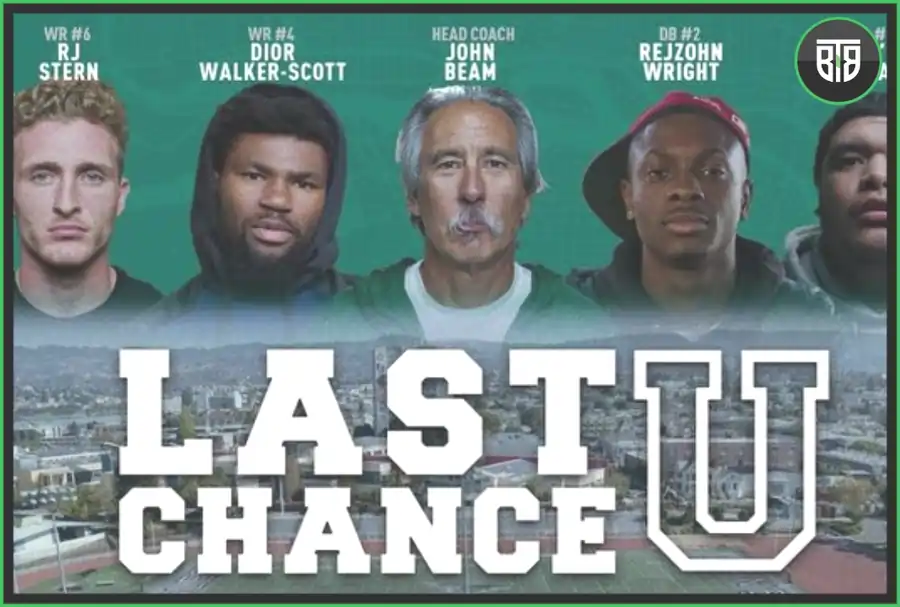 a documentary poster of Last Chance U (TV Series 2016–2020), documentary about krokodile in netflix