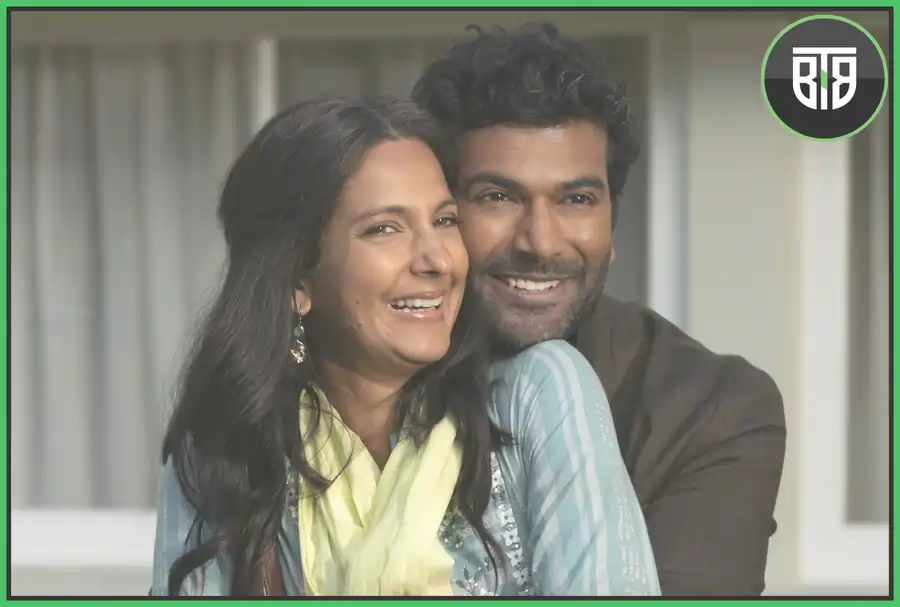 a man is hugging Dr. Nalini Vishwakumar, never have i ever questions with friends