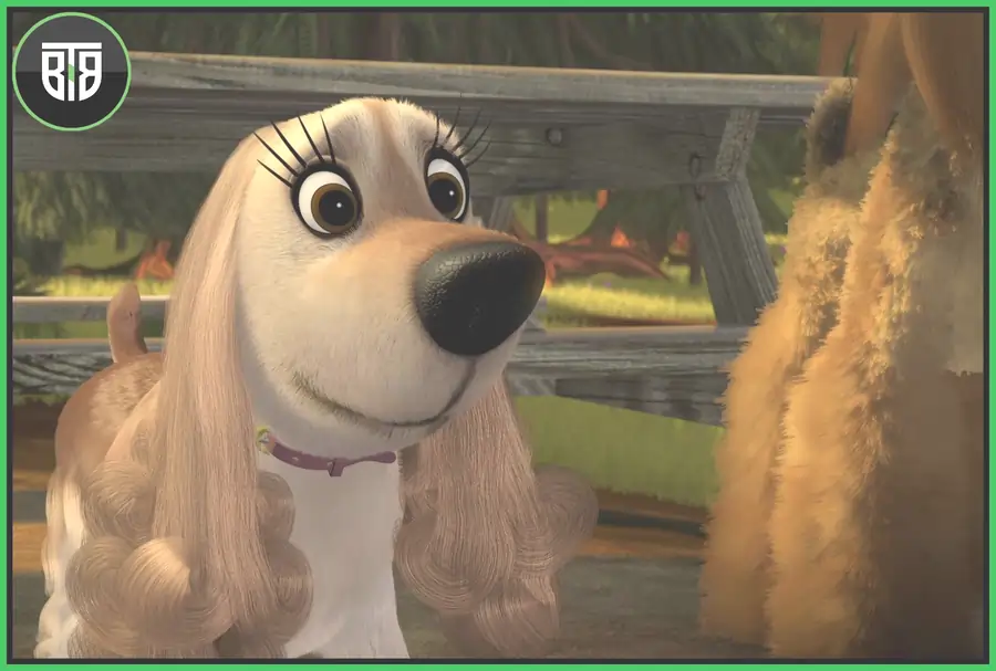an animated movie scene of a dog in Open Season 2 (2008), halloween movies on hulu