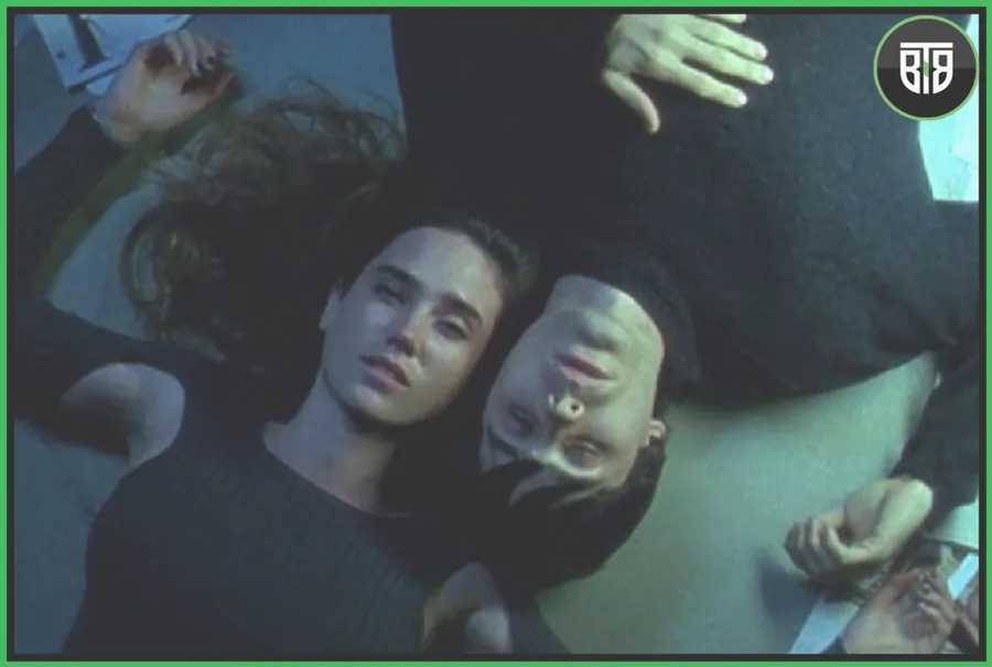 a couple is laying in Requiem for a Dream (2000) top sad movies