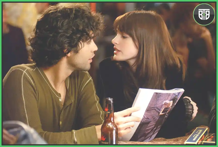 a girl is trying to kiss a boy in The Devil Wears Prada (2006 film), hulu new releases