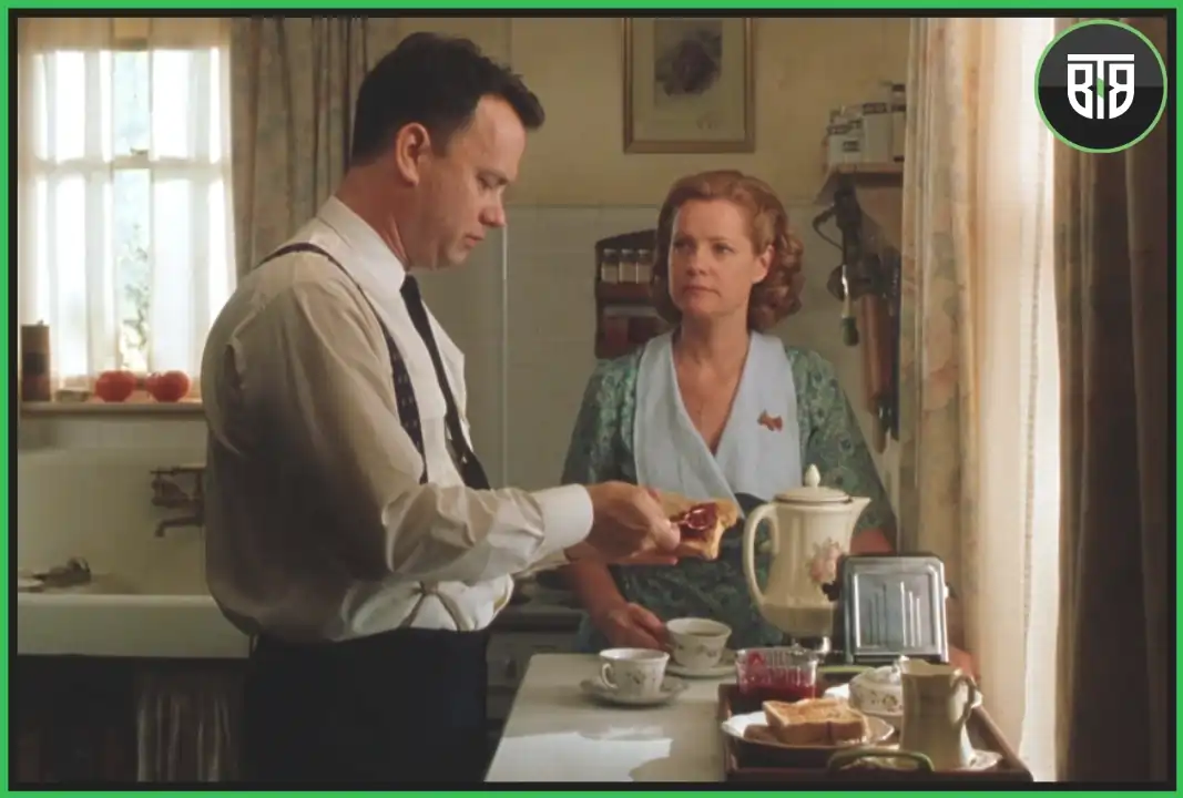 a man is cooking and a lady is watching him in The Green Mile 1999 movie, fantasy drama series