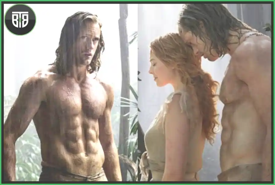 a movie scene of Romance in The Legend of Tarzan, 2022 new movies on apple tv