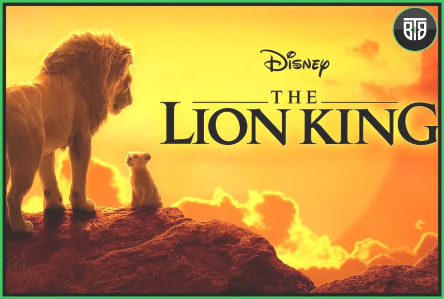 movie poster of The Lion King, Disney plus movies 2022