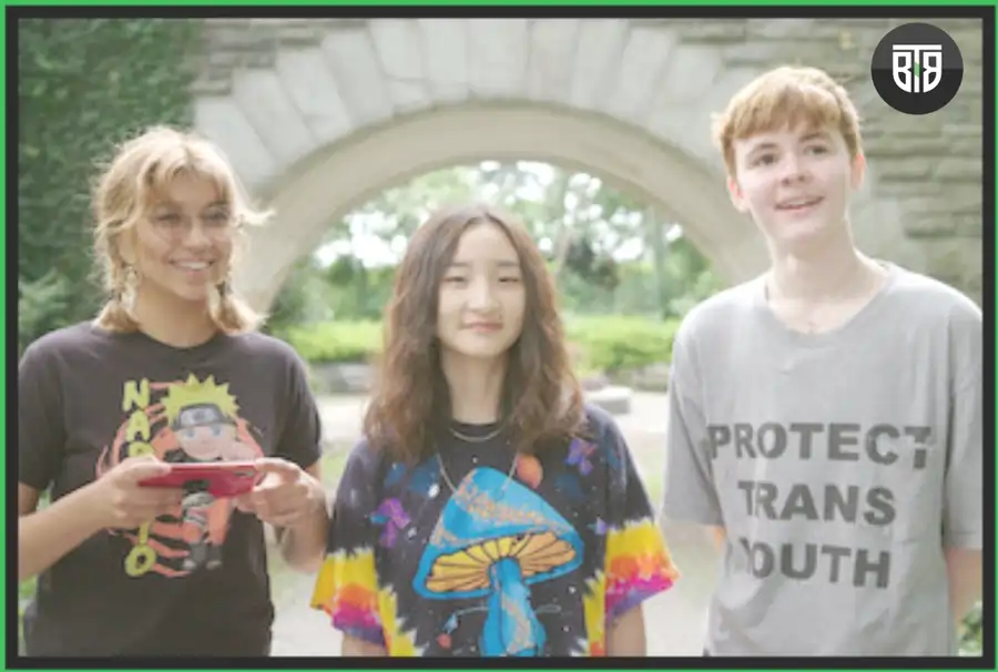 one boy and two girls are laughing in The Mind, Explained - A 2019 Documentary, list of Netflix documentary series